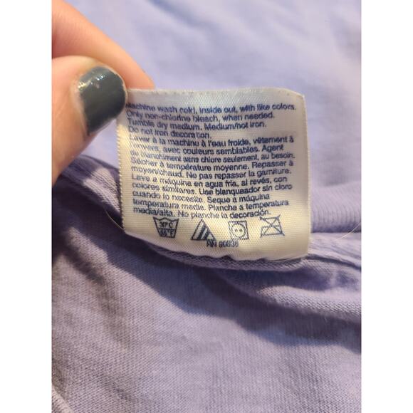 Port and company adult medium lavender colored Harding University tee - Picture 5 of 7